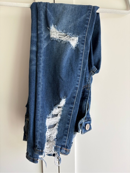 American Eagle Outfitters Denim - Women’s American Eagle Distressed Dark Blue Jeans